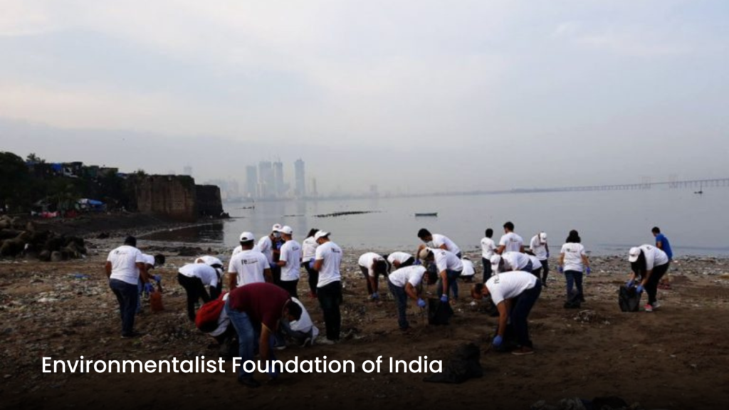 Environmentalist Foundation of India is fighting climate change through various efforts