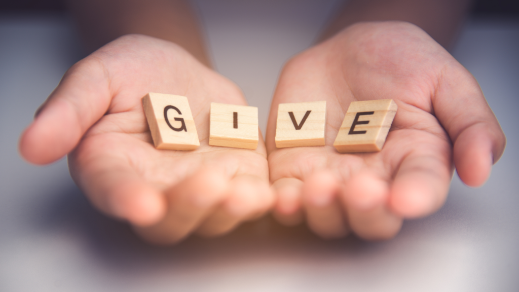 Giving is always good and at the core of philanthropy is charity