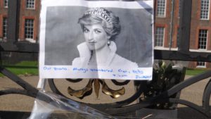 a well wisher's note to Princess Diana