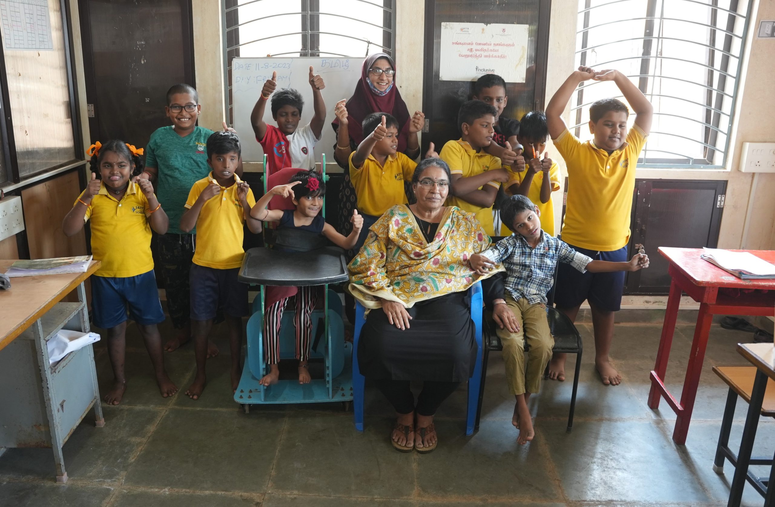 Satya Special School: polishing hidden potential in children with disabilities