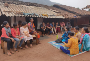 a village community awareness session