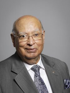 Lord Raj Loomba, the widow warrior