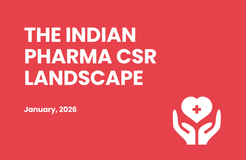 The Indian Pharma CSR Landscape