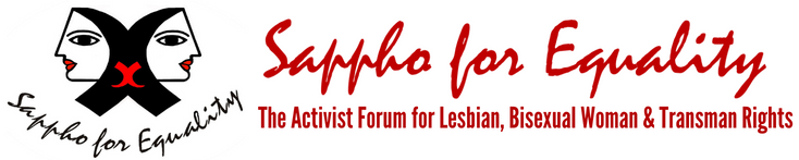 Sappho For Equality logo