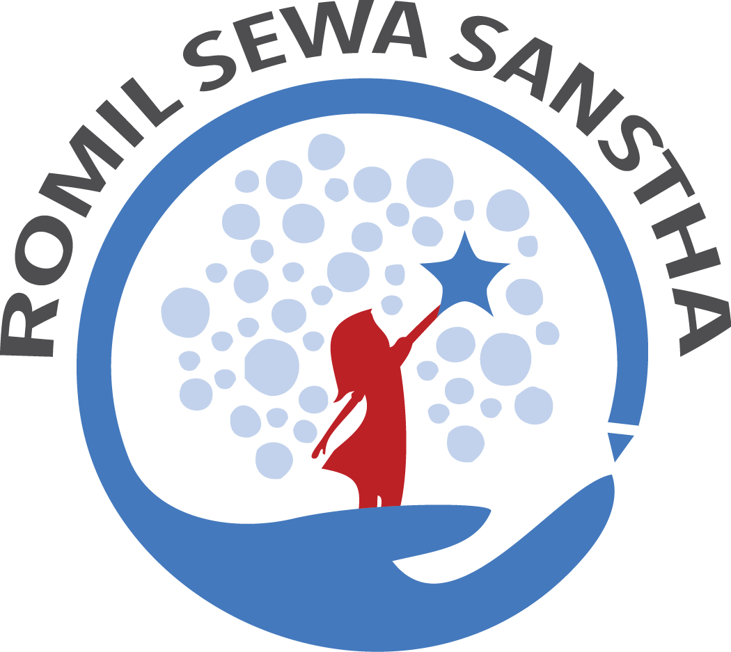 Romil Sewa Sanstha logo