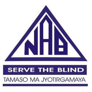 National Association for the Blind, Valsad logo