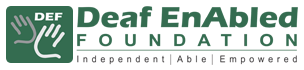 Deaf Enabled Foundation Logo