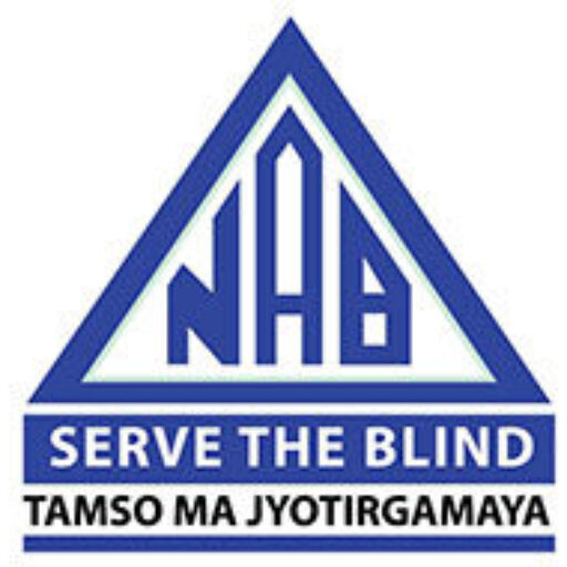 National Association for the Blind, India logo