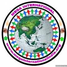 Mega International logo