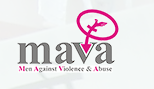 Men Against Violence and Abuse (MAVA) logo